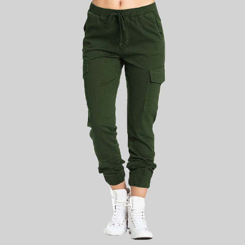 CD | Pantaloni casual cu buzunare pentru femei