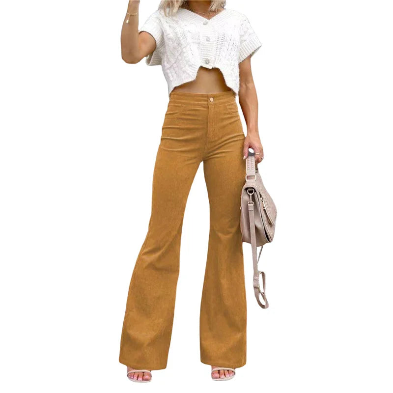 CD | Pantaloni evazați trendy pentru femei
