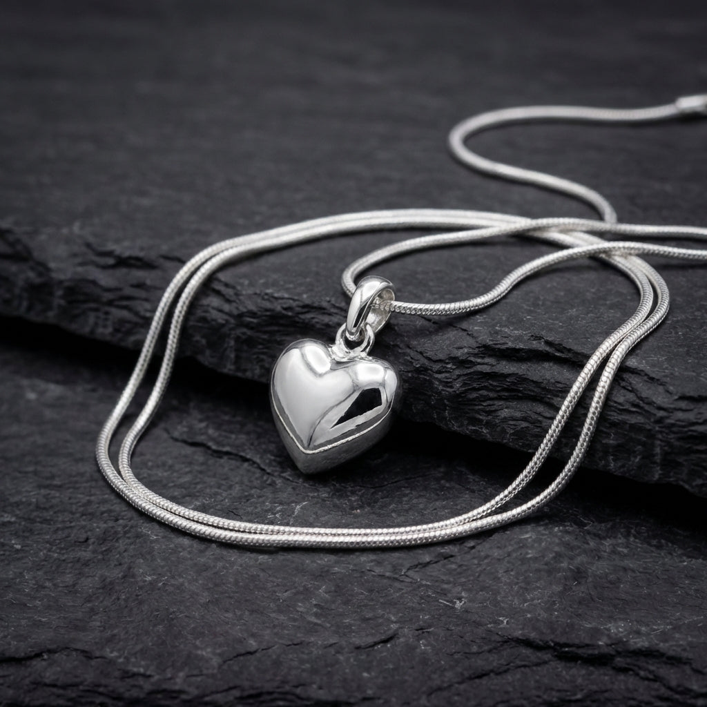 Silver Heart Necklace