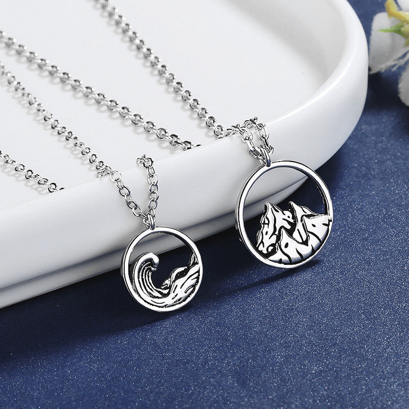 Silver Mountain Necklace