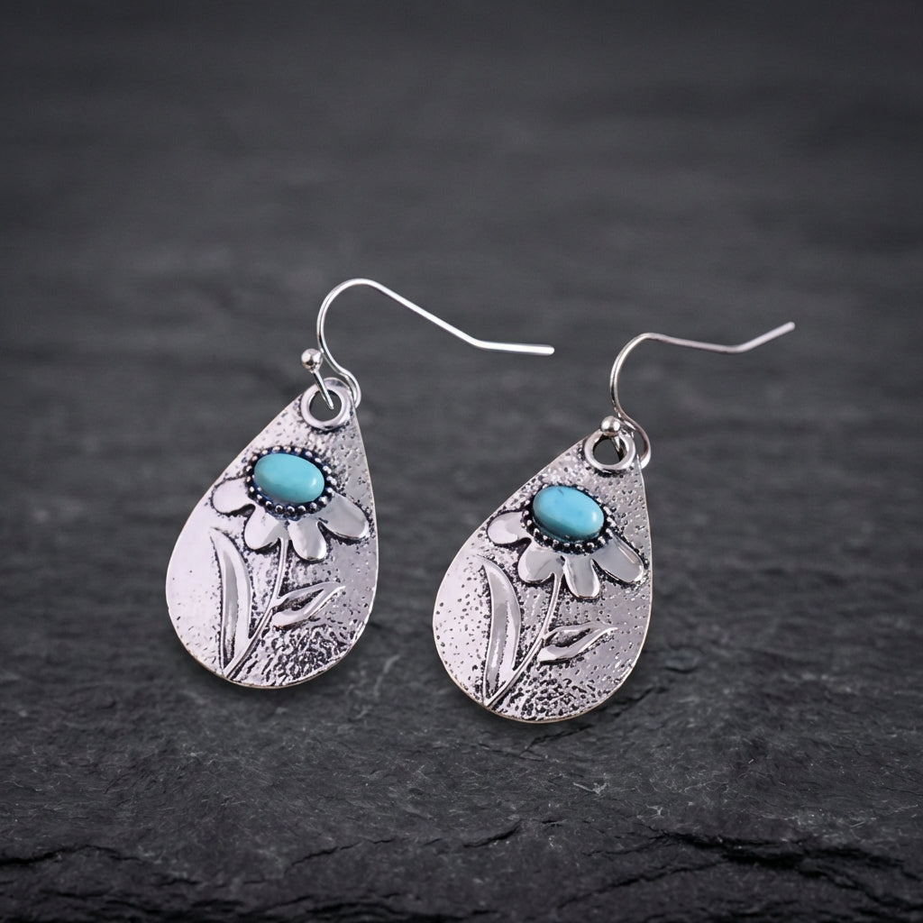Silver Vintage Enchanted Earrings