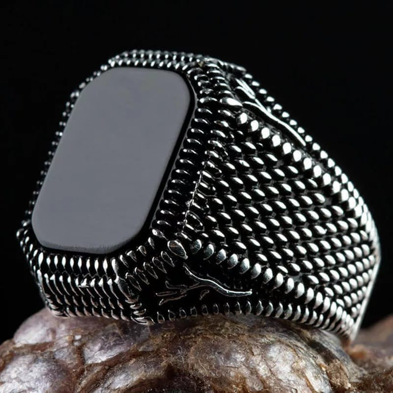 Statement Onyx Ring