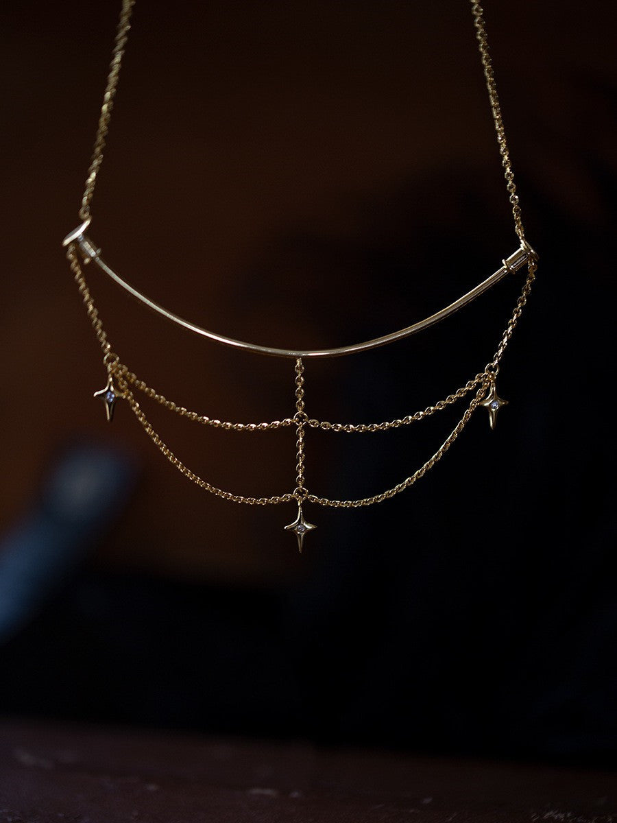 Statement Spike Necklace