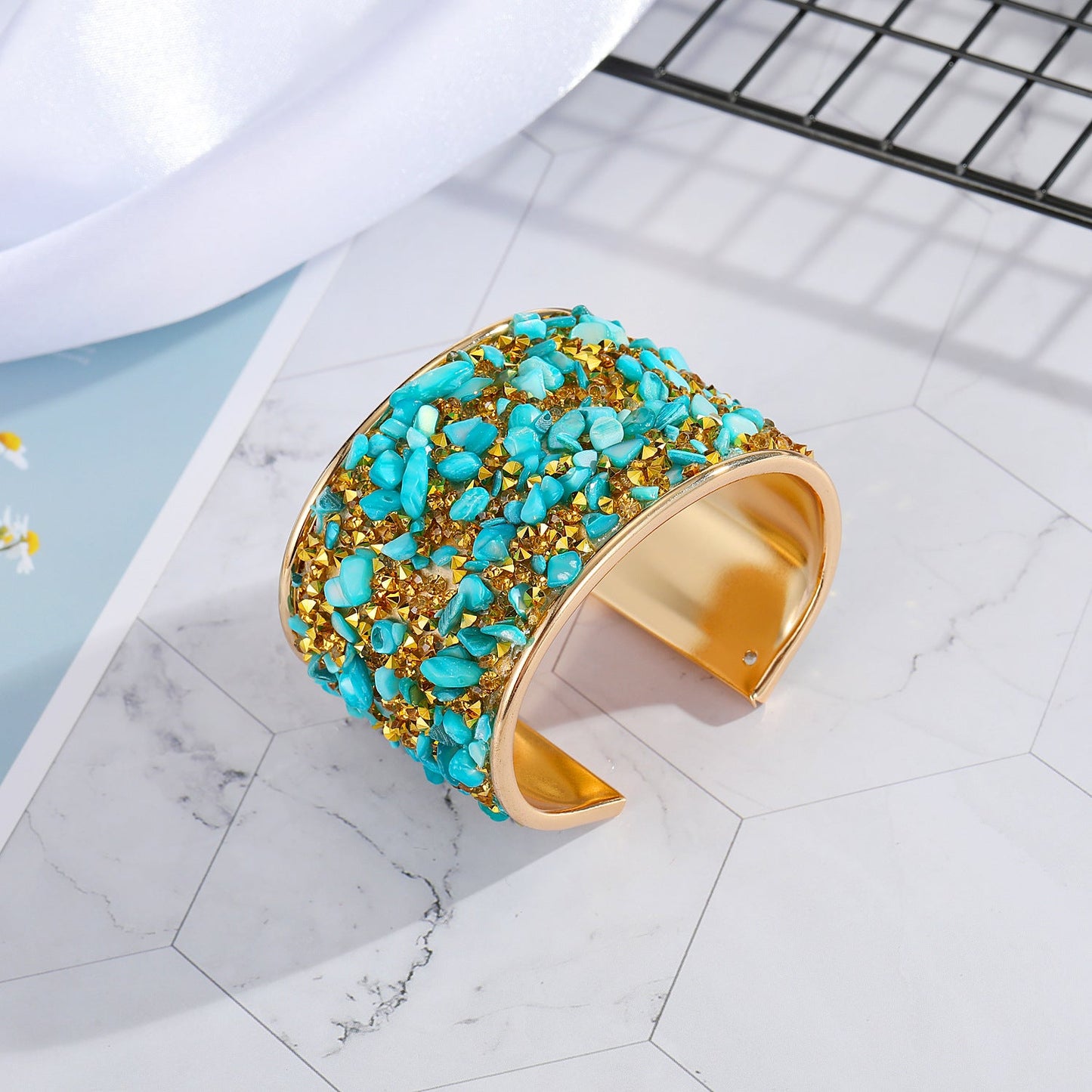 Statement Turquoise Bracelet