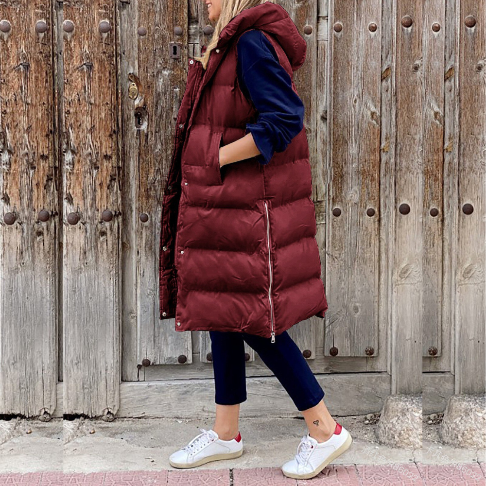 CD | Bodywarmer lung pentru femei
