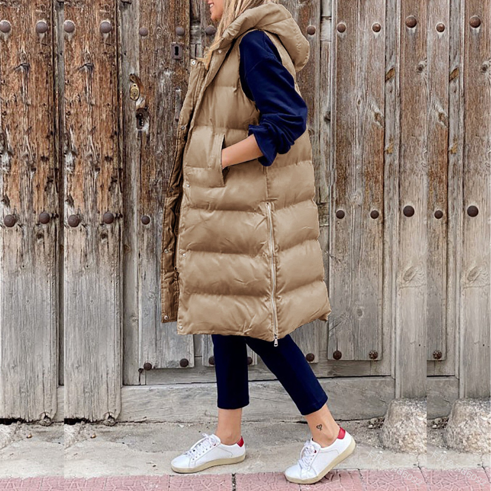 CD | Bodywarmer lung pentru femei