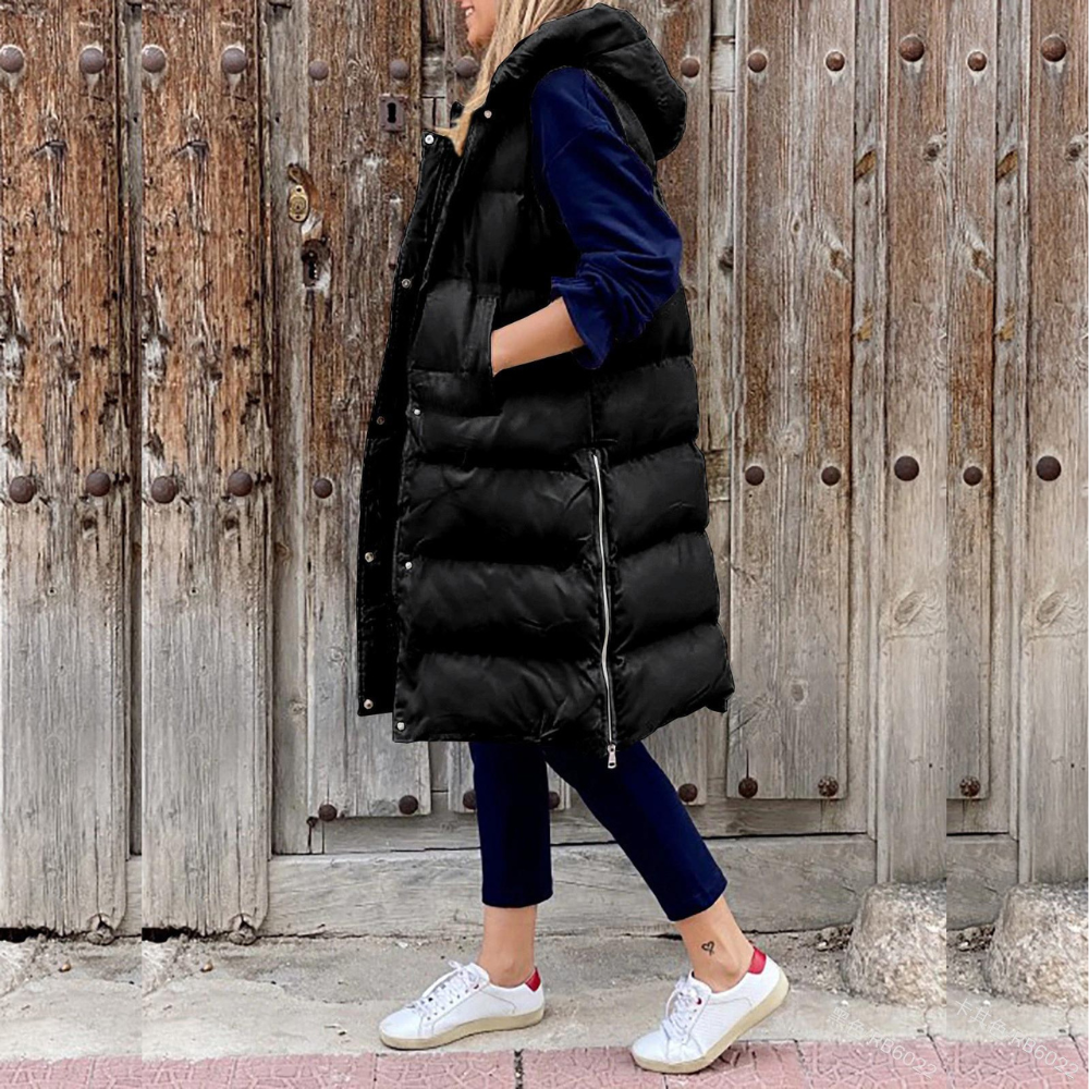 CD | Bodywarmer lung pentru femei