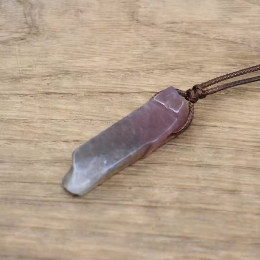 Vintage Amethyst Point Necklace