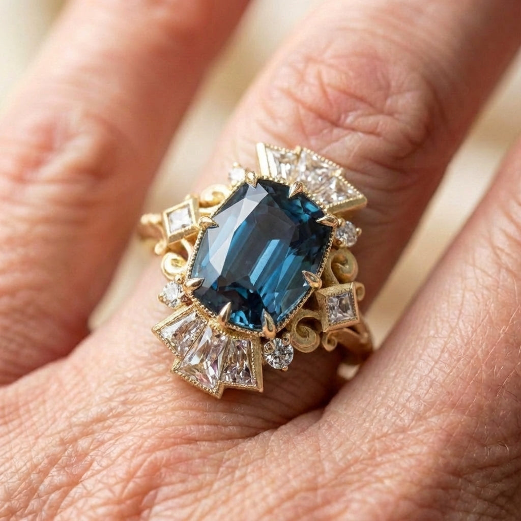 Blue Sapphire Ring