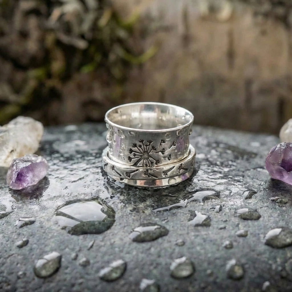 Vintage Dandelion Ring