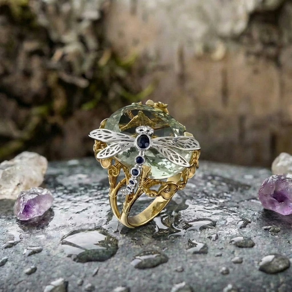 Vintage Dragonfly Ring