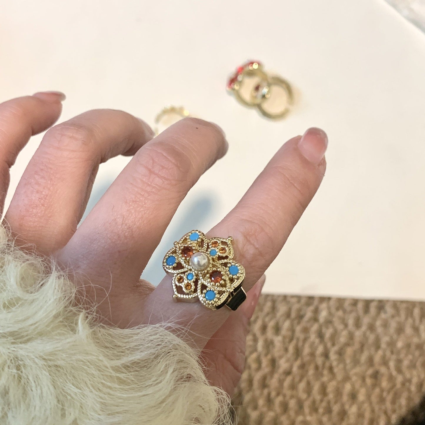 Vintage Gemstone Ring