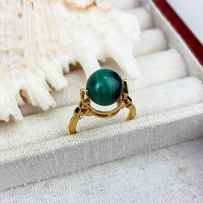 Vintage Malachite Ring
