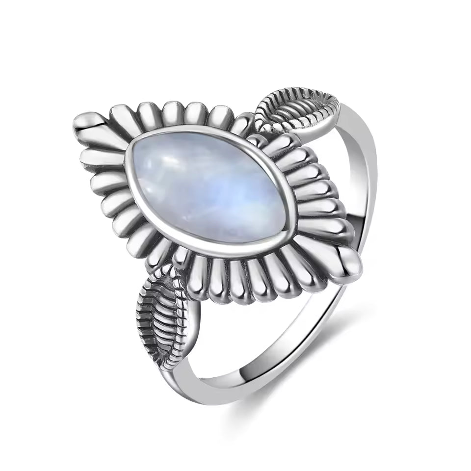 Vintage Moonstone Statement Ring