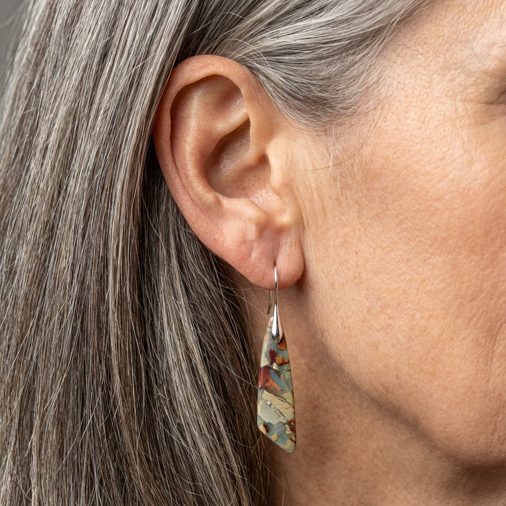 A Nature Stone Earrings