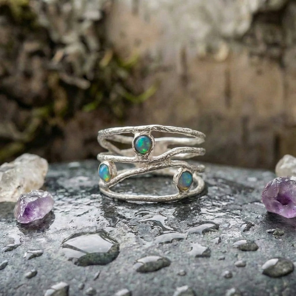 Vintage Opal Statement Ring