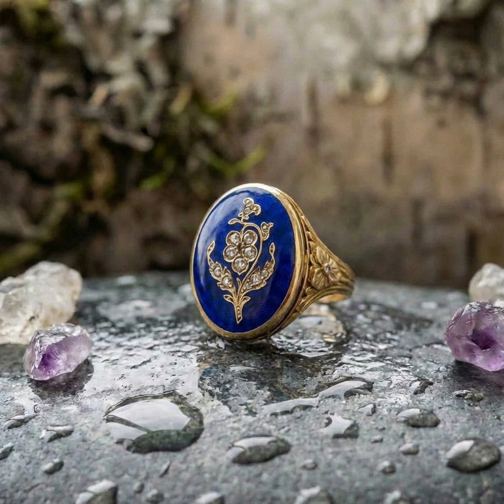 Vintage Royal Sapphire Ring