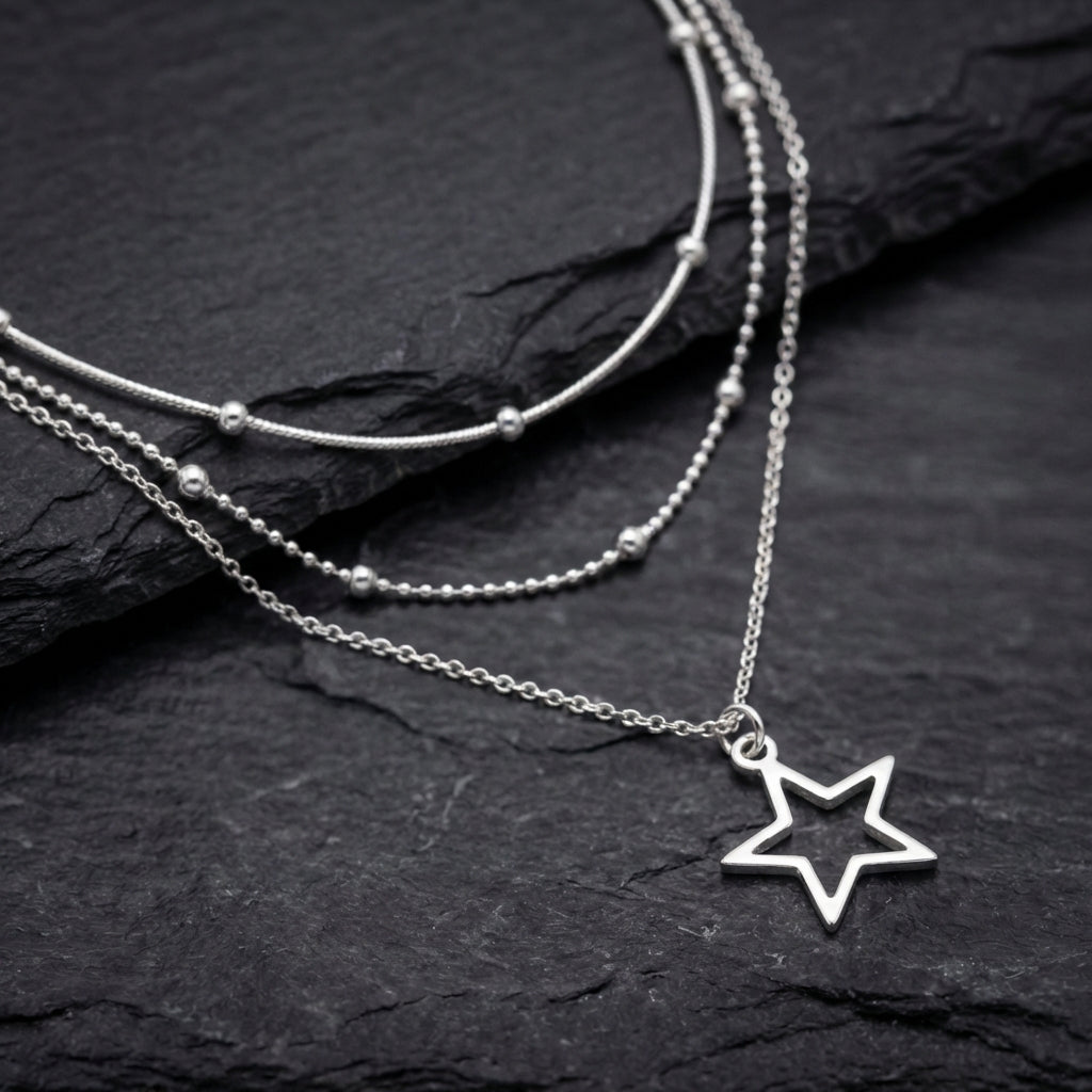 Vintage Star Necklace