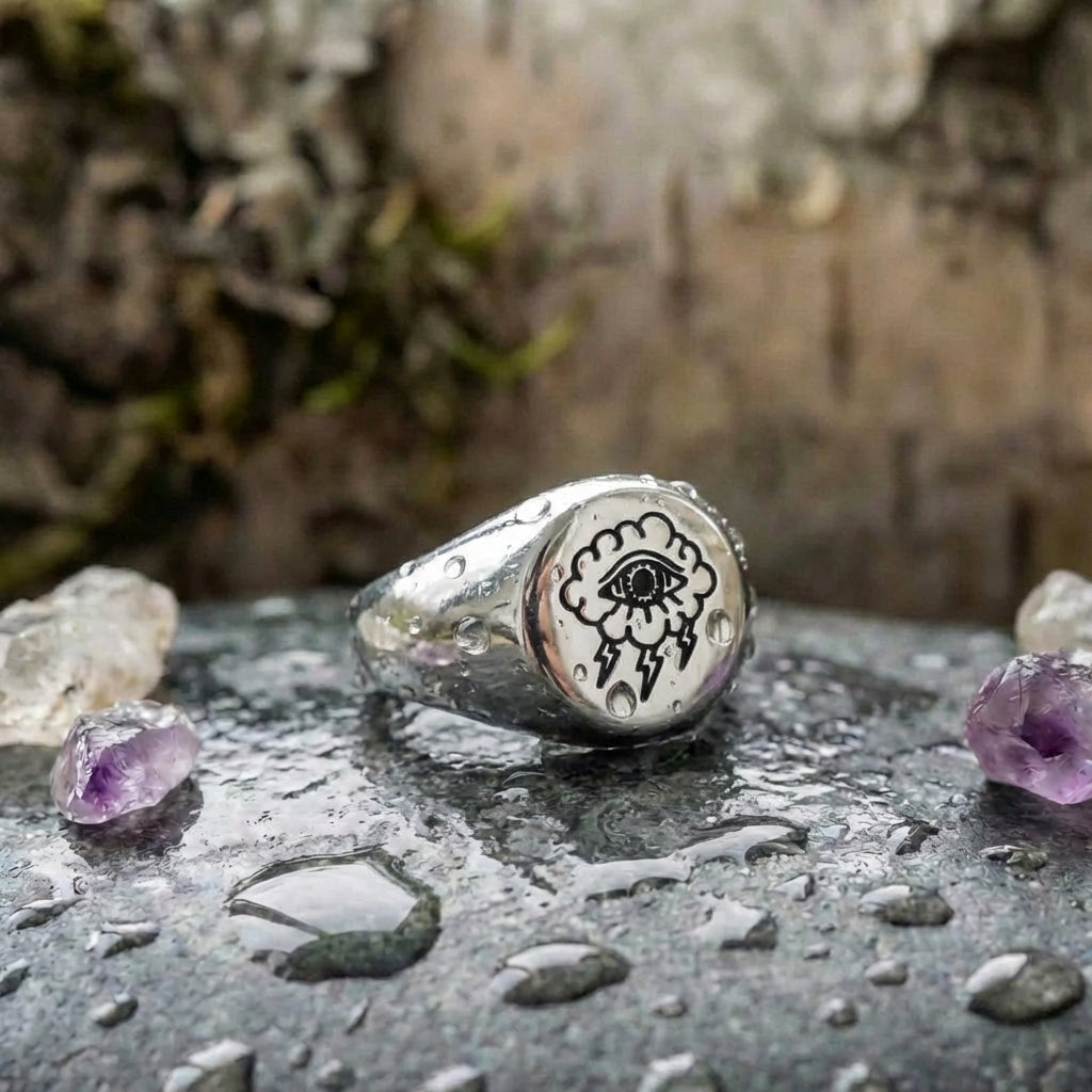 Vintage Storm Eye Ring