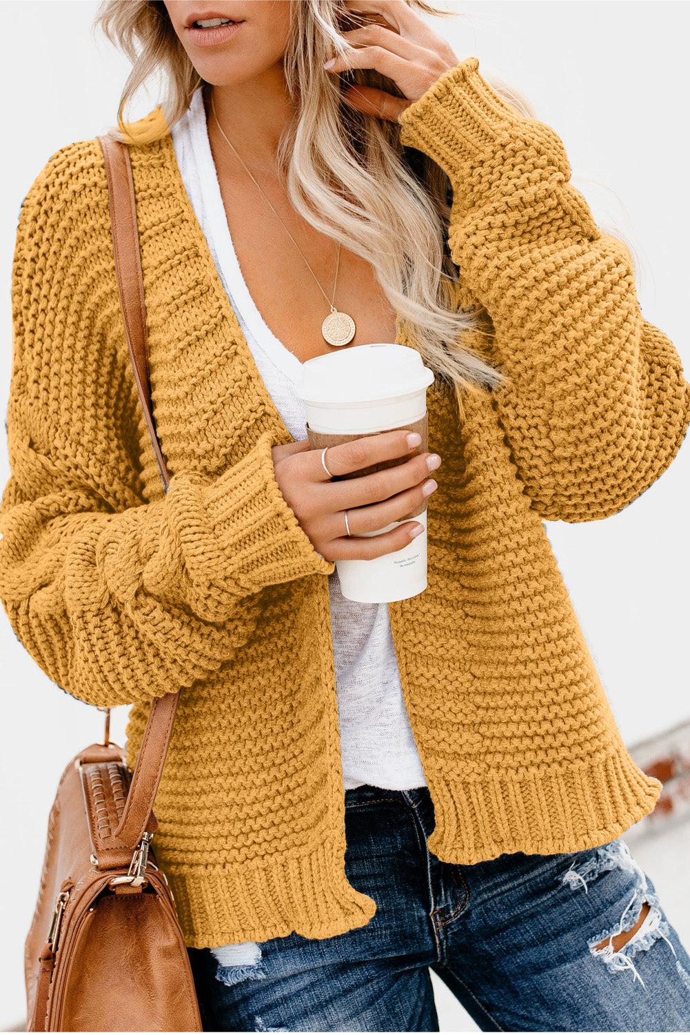 CD | Cardigan de iarnă casual și la modă