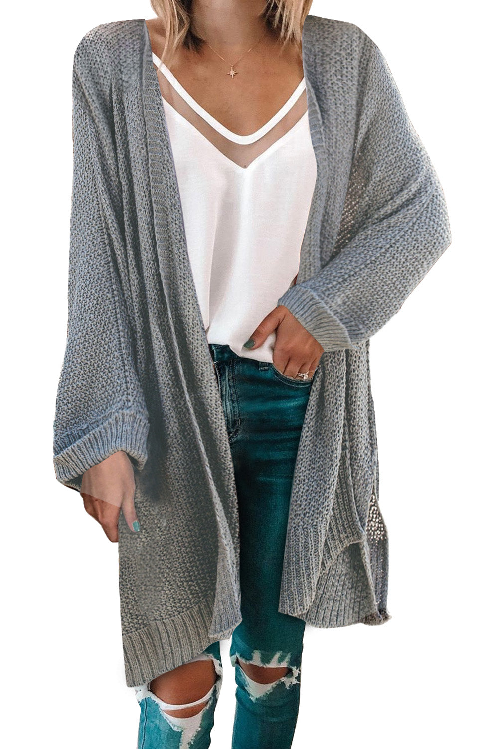 CD | Cardigan de iarnă casual și relaxat