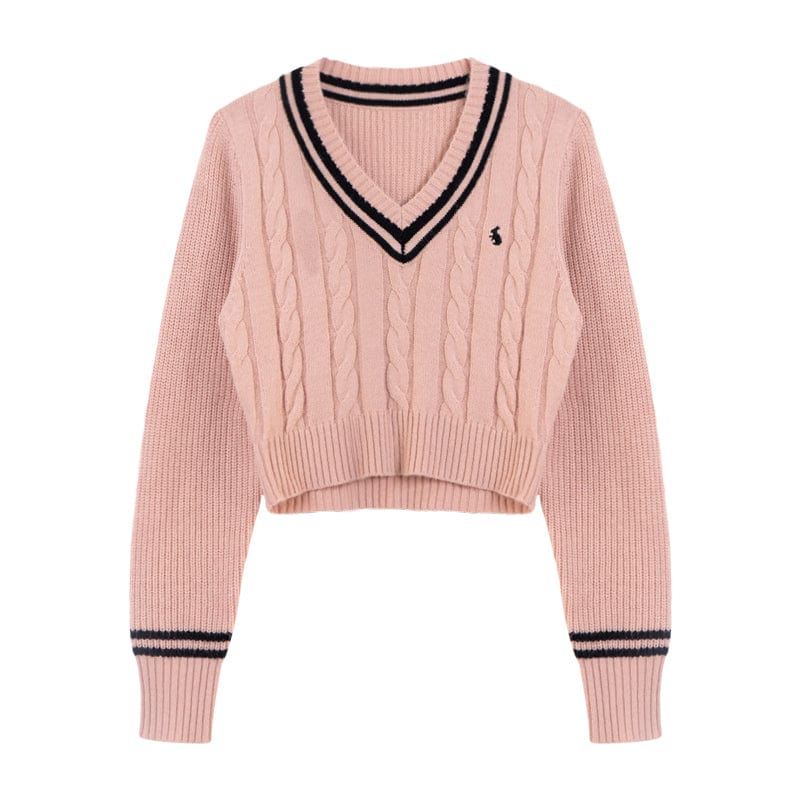 CD | Coreea de moda tricotate jumper