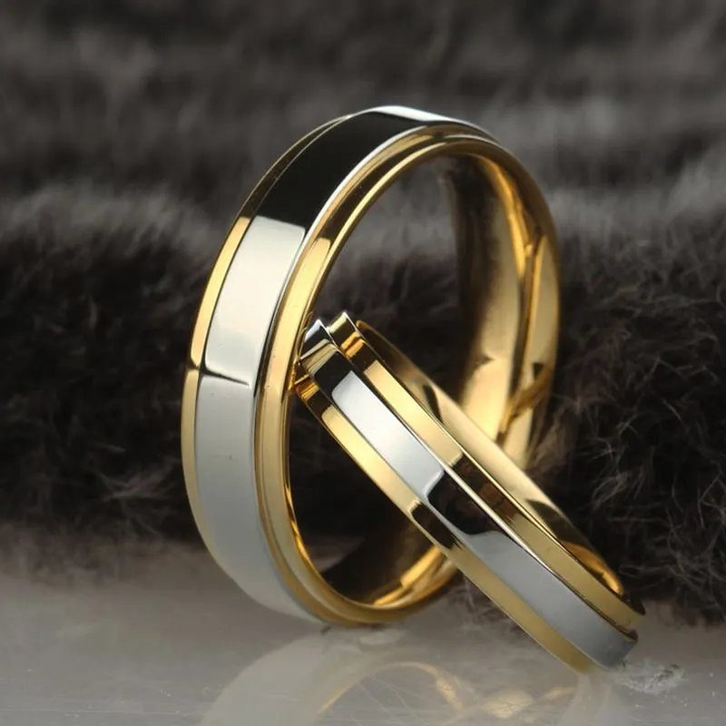 Gold & Silver Ring Set