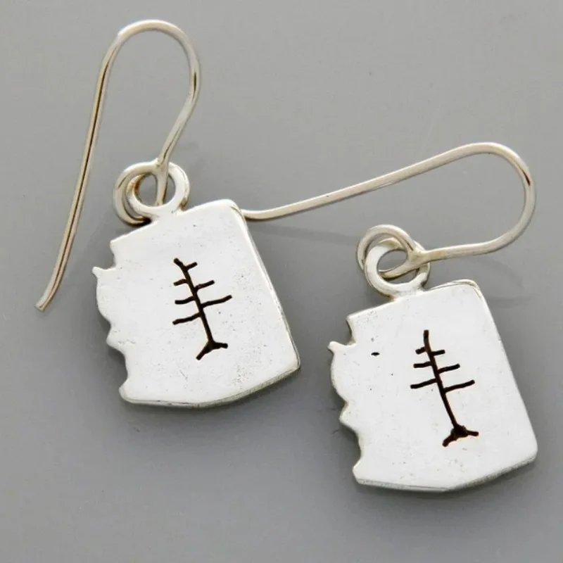 Hollow Tree Earrings