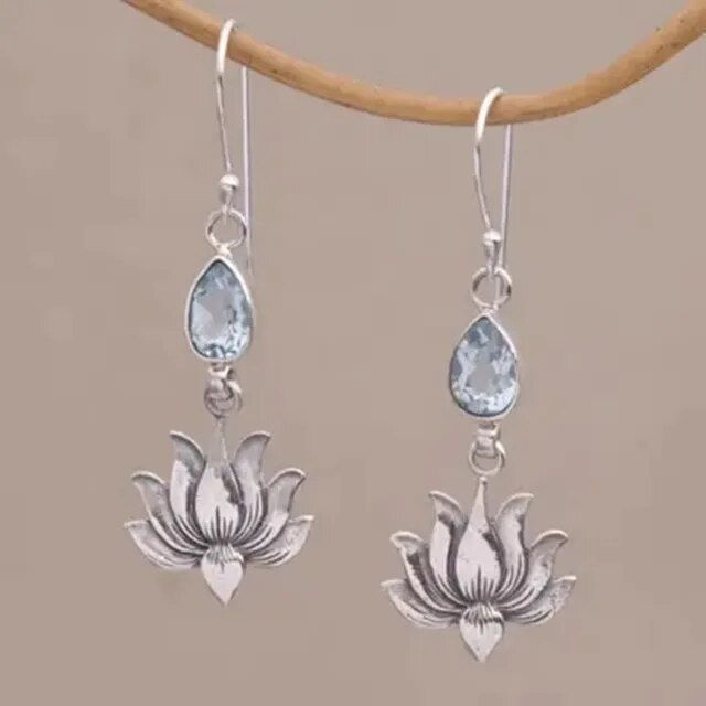 Dangling Blossom Earrings