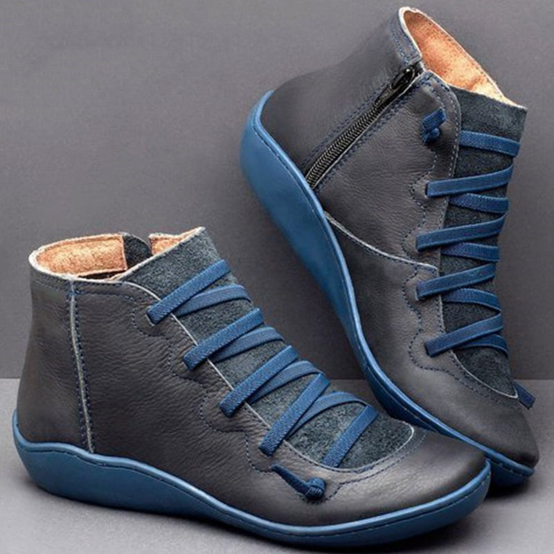 CD | Femei Pantofi moda piele glezna Boot