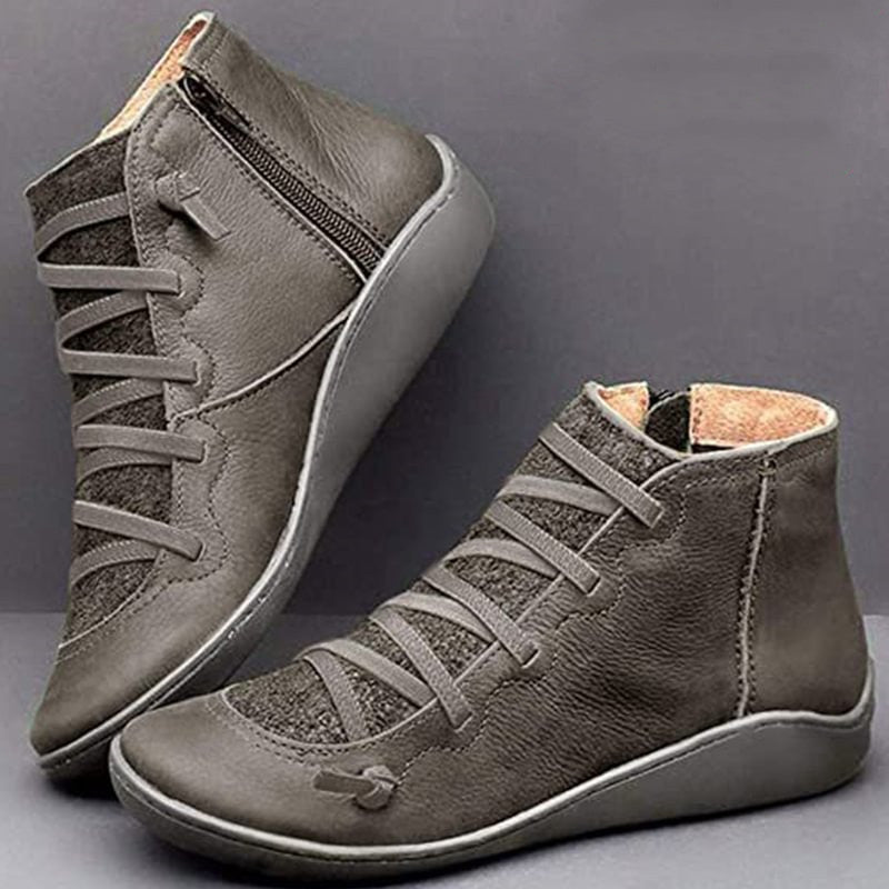 CD | Femei Pantofi moda piele glezna Boot