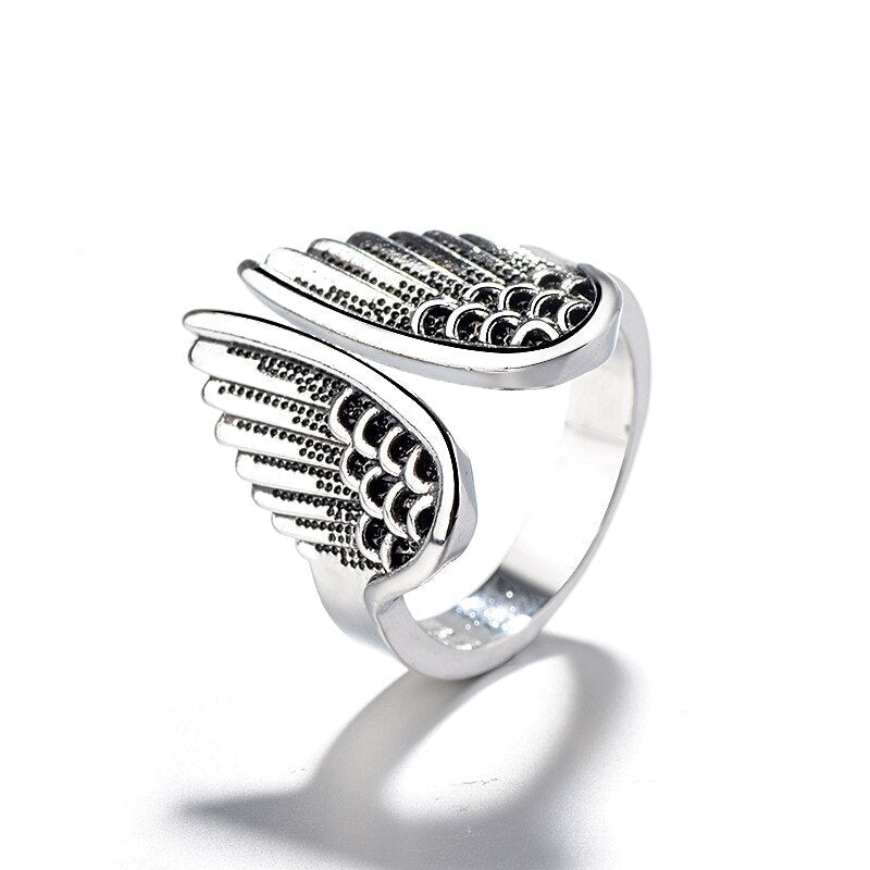Adjustable Angel Ring In 925 Sterling Silver