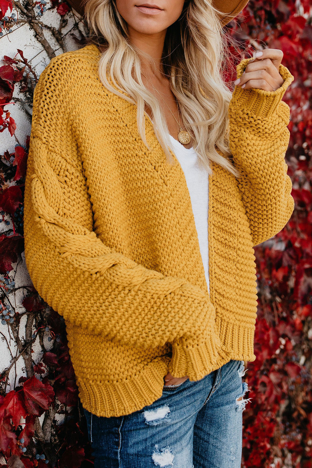 CD | Cardigan de iarnă casual și la modă