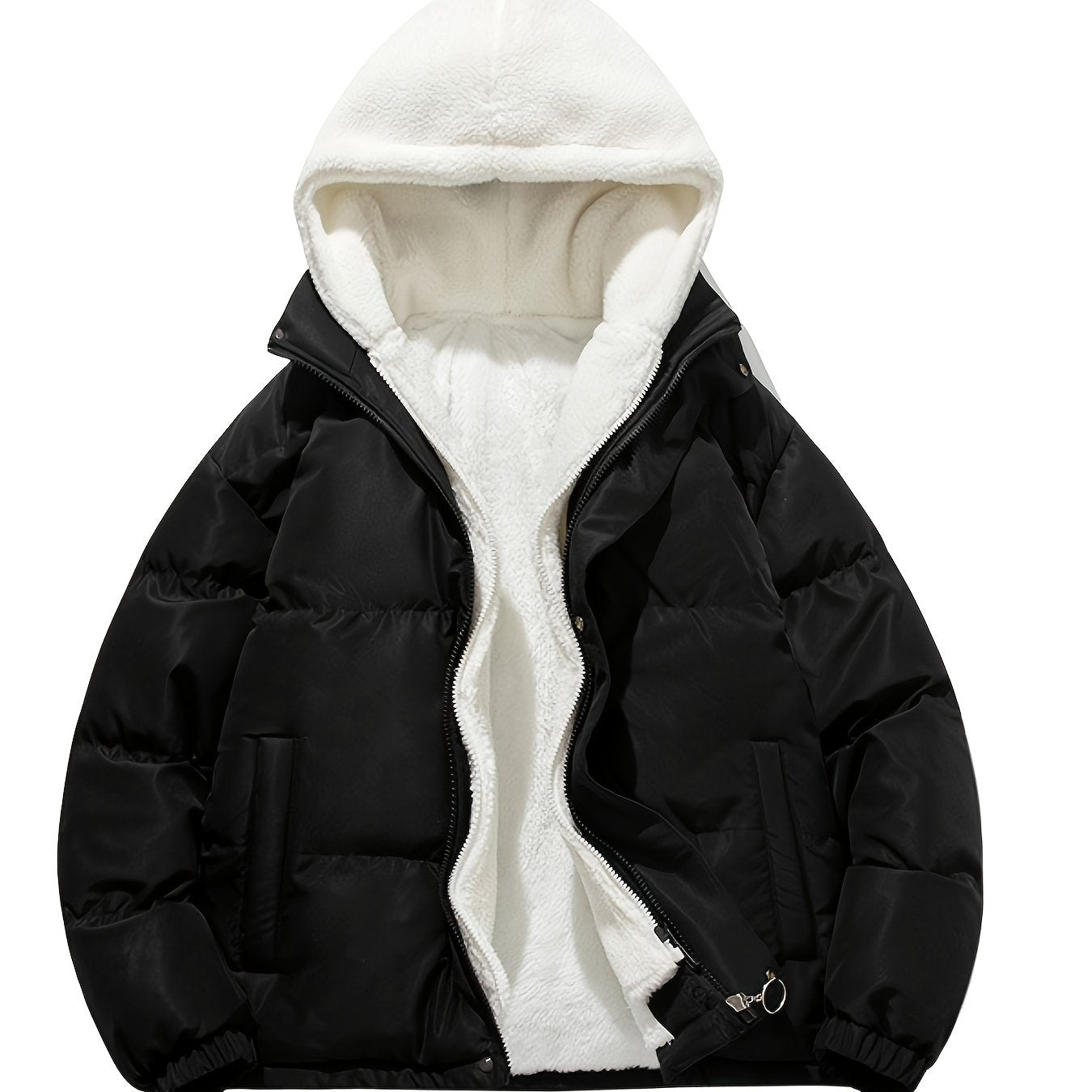 CD | Jachetă puffer căptușită cu fleece