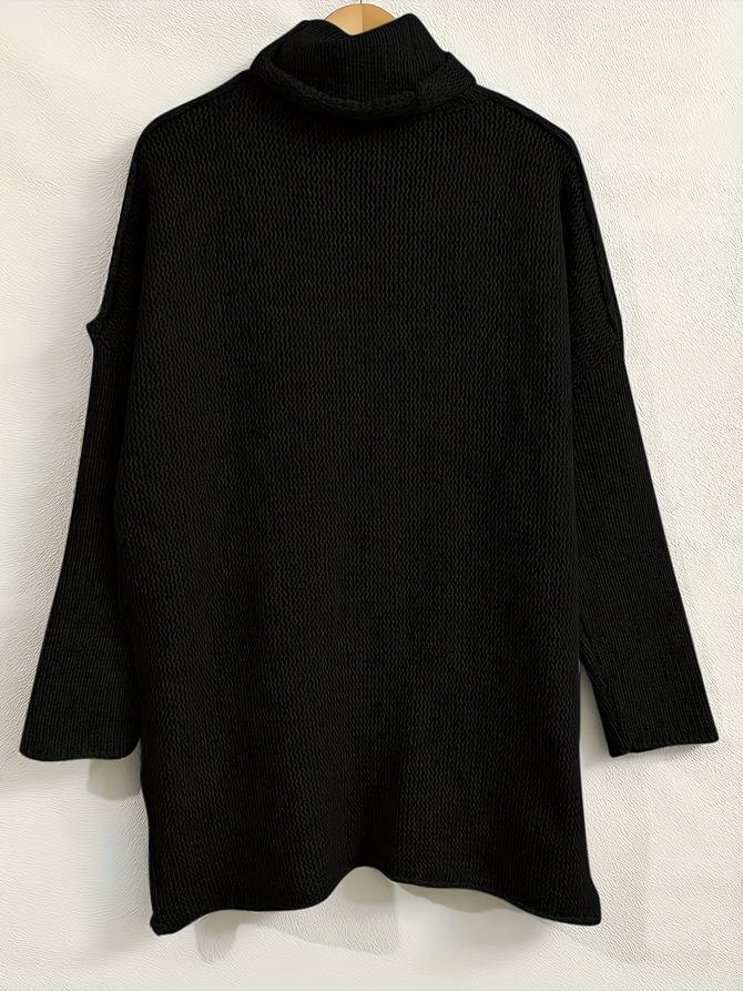 CD | Pulover casual și chic cu guler înalt pentru toamnă