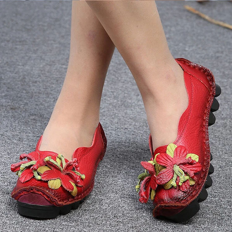 CD | Pantofi casual Glamorous cu detalii florale