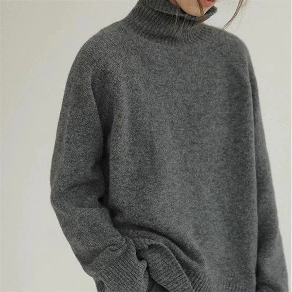 CD ® | Pulover elegant și moale cu gât rotund
