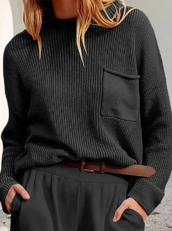 CD | Pulover de iarnă la modă și minimalist
