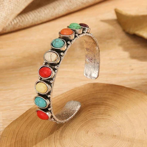 Multicolor Silver Bracelet