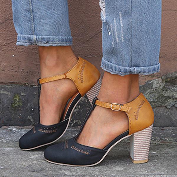 CD | Tocuri vintage T-Strap