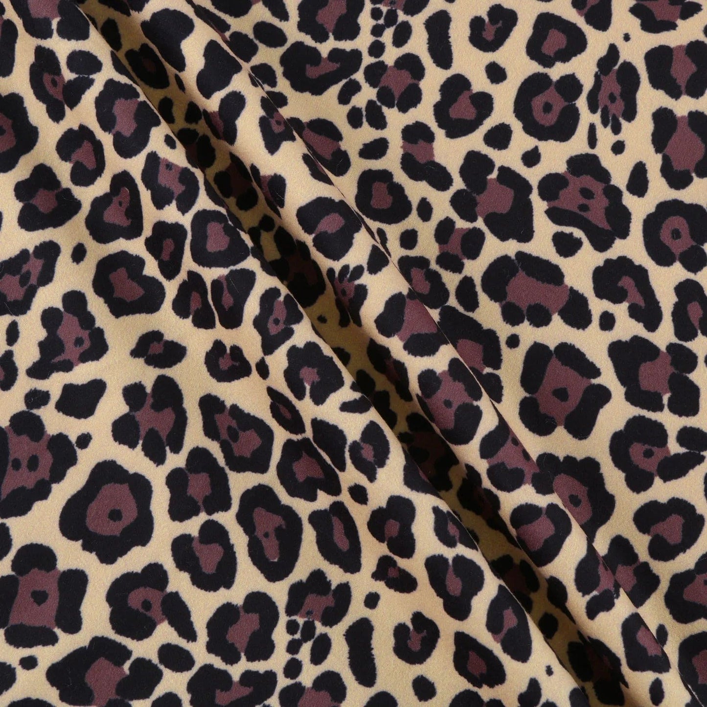 CD | Pulover tricotat patchwork cu imprimeu leopard 2024