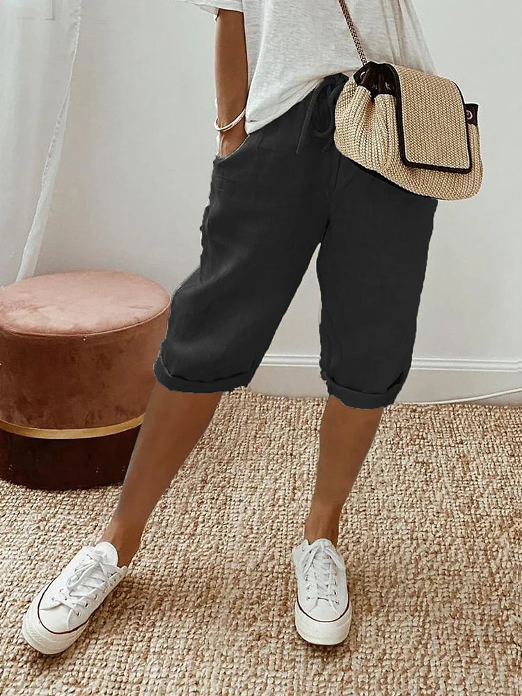 CD | Pantaloni scurți de vară relaxați și eleganți