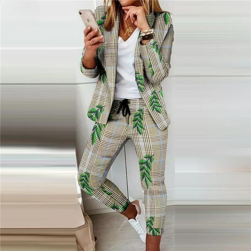 CD | Set blazer chic din două piese