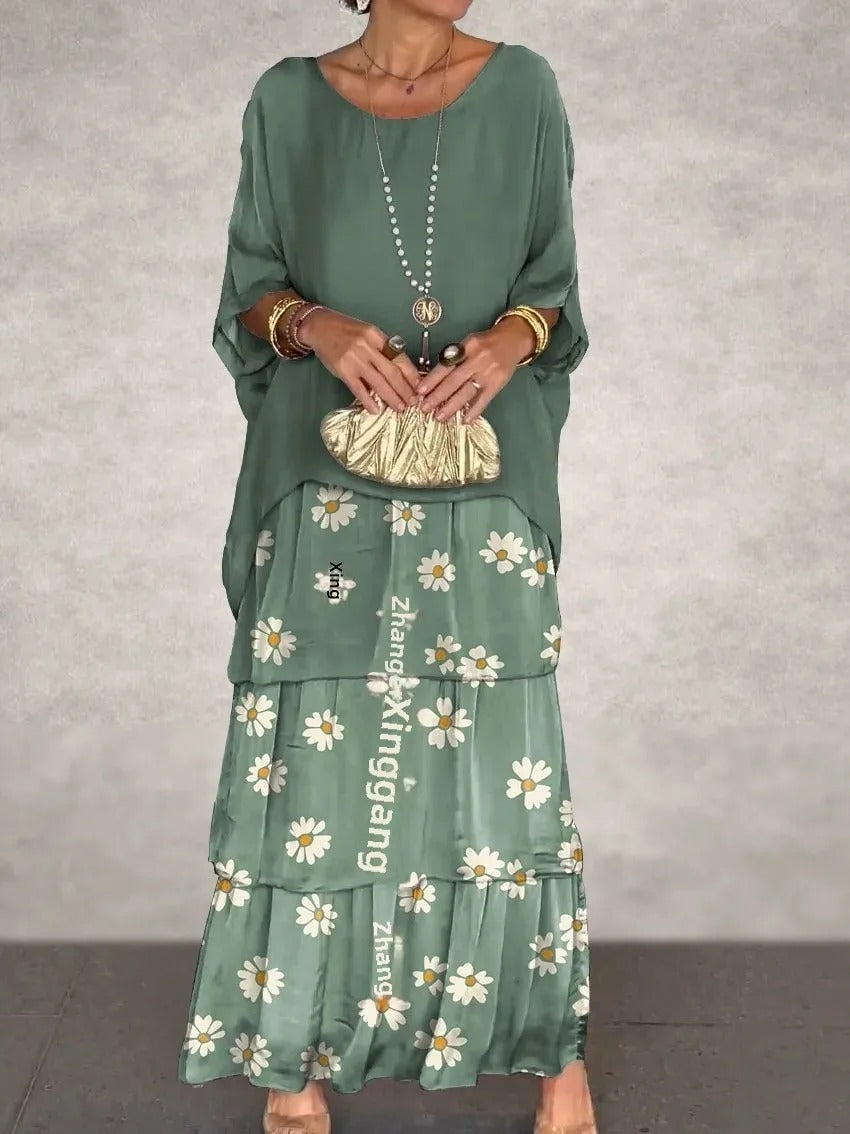 CD | Rochie maxi stratificată lejeră
