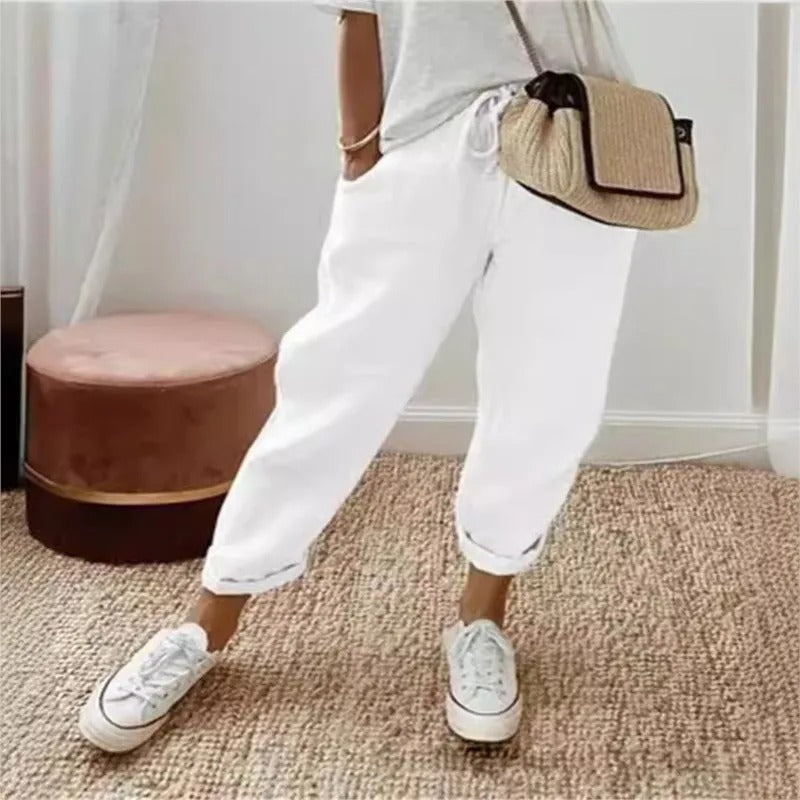 CD | Pantaloni de vară din bumbac boho
