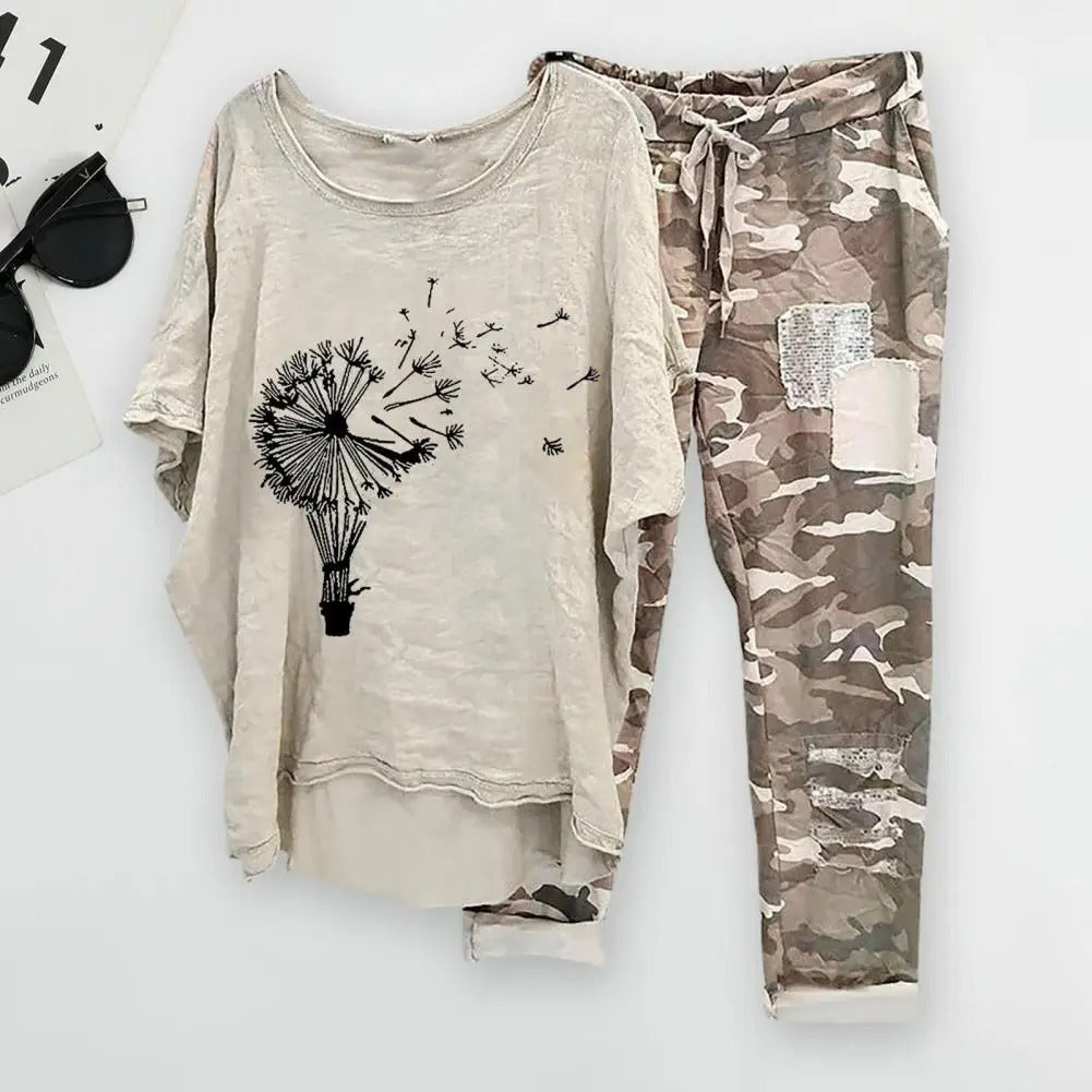 CD | Set patchwork de culoare camuflaj