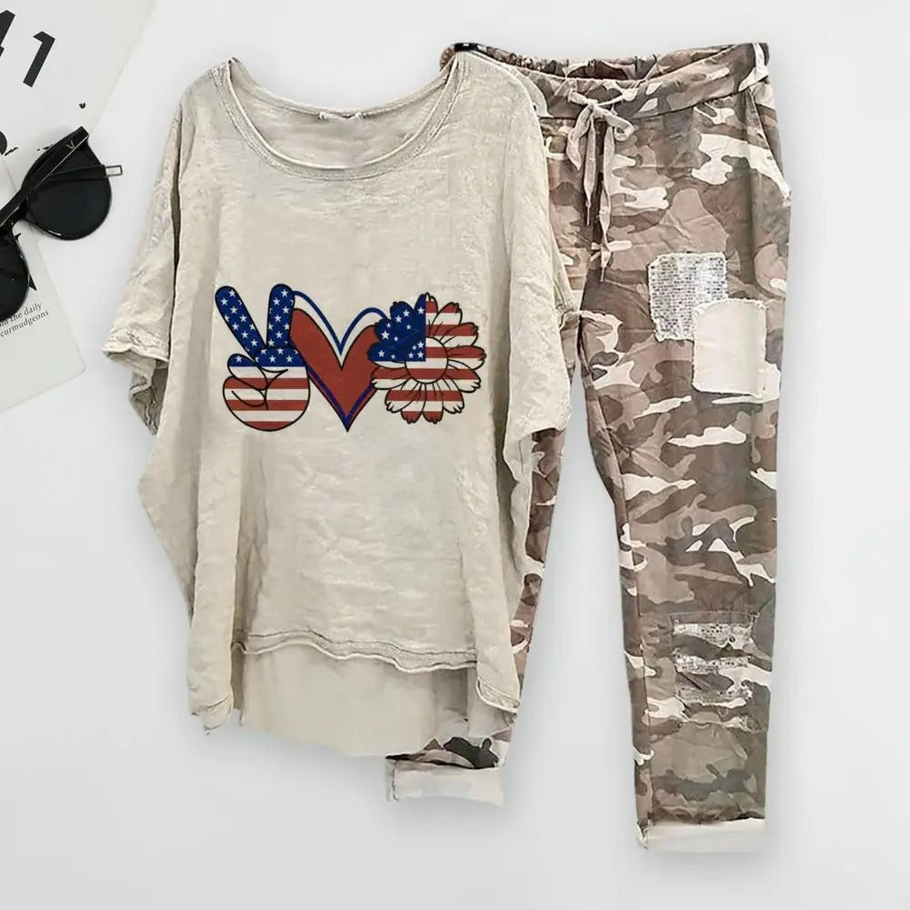 CD | Set patchwork de culoare camuflaj