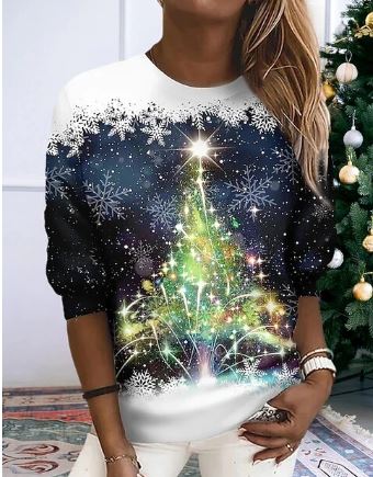 CD | Elegant Kerstmis Sweatshirt