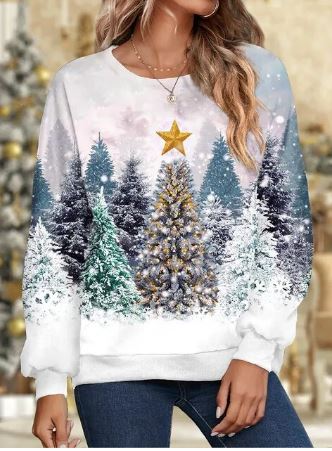 CD | Elegant Kerstmis Sweatshirt