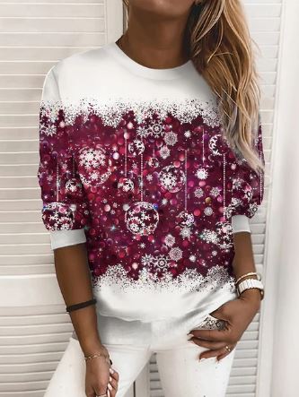 CD | Elegant Kerstmis Sweatshirt